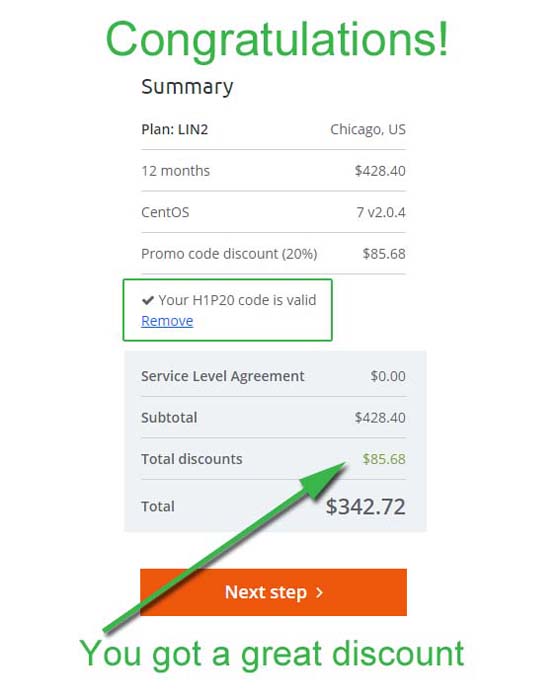 Host1Plus Coupon Codes