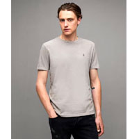 Ossage Crew Neck Slim Ramskull T-Shirt : Allsaints.me