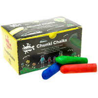 Scola AS29 Chunki Chalks Assorted | Rapidonline.com