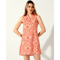 Summer Ethnic Floral Sleeveless - Allegra-k.com