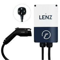 Lenz Level 2 Plugin 40 A Home Charger | Lenzcharging.com