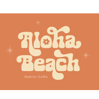 Aloha Beach Retro Cute Font : Thehungryjpeg