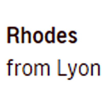 Book Lyon to Rhodes Flight - Volotea.com