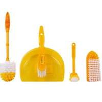 Classy Touch Dust Pan/Toilet Brush | Dubaistore.com/ae Classy Touch Dust Pan/Toilet Brush | Dubaistore.com/ae