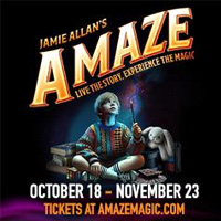 Jamie Allan Amaze Ticket | Theatreticketsdirect.co.uk