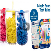 Magic Sand Test Tube : Stevespanglerscience