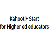 Start For Higher Ed Educators Plan - Kahoot