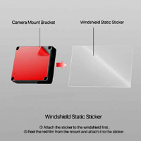 Static Windshield Sticker | Viofo.com