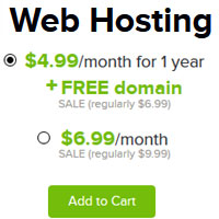 Yearly Startup Hosting Plan With Free Domain