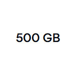 1 Month 500 GB Plan