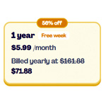 1 Year Unlimited Fun Plan : Lingokids