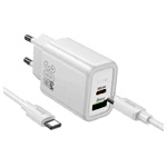 Usb-C 30w + Usb Qc3.0 18w Charger - Hoco