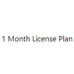 1 Month License Plan