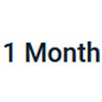 1 Month Plan