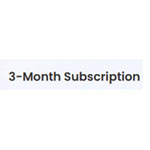 3 Month Subscription - Fonelora