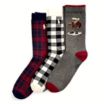 3 Pairs Of Socks : Ralph Lauren