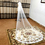 3M Lace Edge Cathedral Wedding Veils | Bridelily