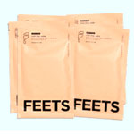 6 Pairs of Foot Peels 3 Boxe , Foot Peel Mask