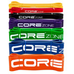 7 Pack Assisted Pull Up Resistance Bands - Corezone Sports