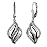 925 Sterling Silver 86 Zirconia Earrings | Goettgen