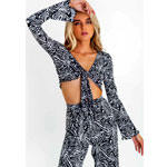 Animal Print Crop Top : Highstreet