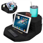 Couch Cup Holder & Tablet Pillow : TabCouchCaddy