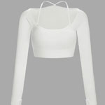 Cropped Yoga Sports Top