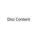 Disc Content CD