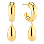 Earrings Goccia Pendolo Pianura | Sif Jakobs Jewellery