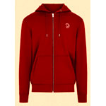 Embroidered P Zip-Up Hoodie , Pitod