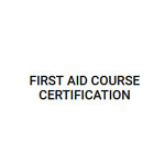 First Aid Course Certification