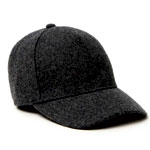 Grey Wool Blend Hat , Stefanel
