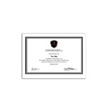 HonorSociety.org Certificate
