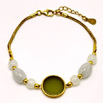 Hotan Jade Stars Bracelet | Shinningu.com