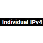 Individual IPv4 Plan