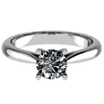 Lab Grown Diamond Round Ring | SunshineDiamonds