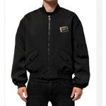 Logo Plaque Bomber Jacket : Itollama.com