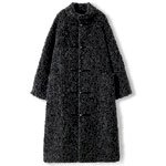 Long Fur Toggle Coat for Women : Firelady Sheepskin