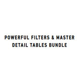Master Detail Tables Bundle
