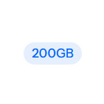 Monthly 200GB Plan