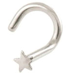 Nose Piercing Spiral Surgical Steel , Piercing Store