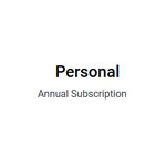 Personal Annual Subscription