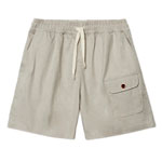 Pompeii Cargo Striped Shorts Oat - Artifacts Apparel