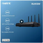 Reolink 4K 12CH WiFi NVR Recorder