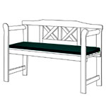 Resistant Garden 2-Seater Bench Seat - Gardenista UK