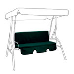 Resistant Garden Swing Cushions , GardenistaUK
