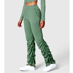 Ruched Casual Pants