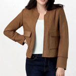 Scuba Suede Straight Jacket - 89Th And Madison