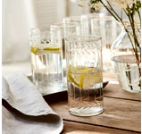 Set of 6 Drinking Gasses - Loberon