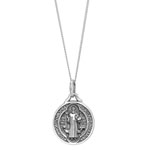 Silver Coin Pendant Necklace | Silverly